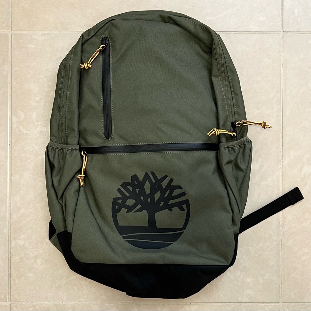 NWT Timberland Green Storrow Park Backpack